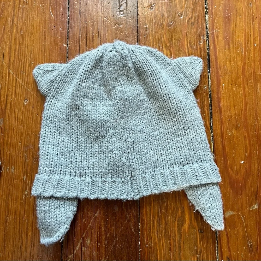 Mini Boden Kitty Hat and Mitten Set